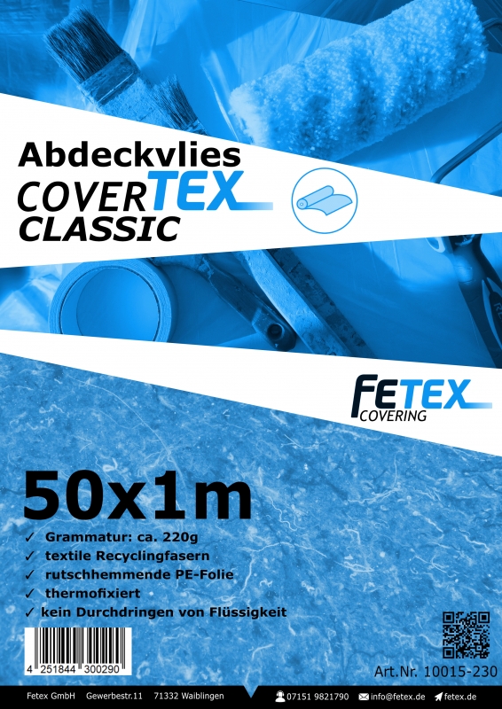 Abdeckvlies COVER-TEX 50x1m